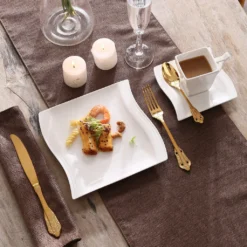 MALACASA, Serie Flora, 18 Tlg . Set Cremeweiß Porzellan Kaffeeservice Geschirrset Mit Je 6 Kuchenteller, 6 Tasse 220ml, 6 Untertasse Für 6 Personen 13 MALACASA, Serie Flora, 18 Tlg . Set Cremeweiß Porzellan Kaffeeservice Geschirrset Mit Je 6 Kuchenteller, 6 Tasse 220ml, 6 Untertasse Für 6 Personen -Esstisch Lieferungen Rabatte 91b8bec01debdb26bdbda7f25bfc050f