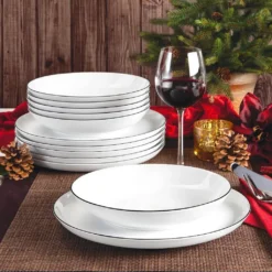 Seltmann Weiden Tafelservice Lido Schwarz Mit Farbrand Zeitlos -Esstisch Lieferungen Rabatte 92bcc75a28a989773370ae3359d6c87a