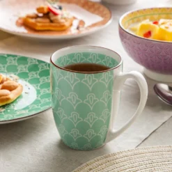 Vancasso Tafelservice Porzellan, Tulip Elegantes Geschirrset, 48 Teilig Kombiservice Mit Speiseteller, Dessertteller, Müslischalen Und Kaffeebecher Für 12 Personen -Esstisch Lieferungen Rabatte 9b7a127eb62fa7d431b83be177b14796