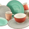 CreaTable 22853 Kombiservice Bella Casa Fashion Für 4 Personen, Steingut, Mehrfarbig (1 Set, 16-teilig) 1 CreaTable 22853 Kombiservice Bella Casa Fashion Für 4 Personen, Steingut, Mehrfarbig (1 Set, 16-teilig) -Esstisch Lieferungen Rabatte 9d7297179c6df0ad85c904c8dd333430