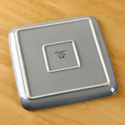 LOVECASA Tafelservice, 4-tlg Set Quadratische Speiseteller Aus Steingut, Flachteller, Frühstücksteller Für 4 Personen, Grau -Esstisch Lieferungen Rabatte a509d5a5d812b3a823fb722e10ae373b