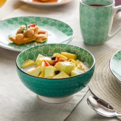 Vancasso Tafelservice Porzellan, Tulip Elegantes Geschirrset, 48 Teilig Kombiservice Mit Speiseteller, Dessertteller, Müslischalen Und Kaffeebecher Für 12 Personen -Esstisch Lieferungen Rabatte a5e0594391fa36e37ea8e0167af48640