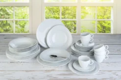 Seltmann Weiden Trio Weiß Kombiservice 30-tlg. -Esstisch Lieferungen Rabatte a954f96262829cff688c594fa20717e0