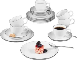 Seltmann Weiden Kaffeeservice Lido Schwarz Mit Farbrand Zeitlos -Esstisch Lieferungen Rabatte a956a41d3eab75e4abf7652e5ca55c46