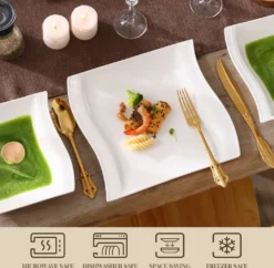 MALACASA, Serie Flora, 18 Tlg . Set Cremeweiß Porzellan Kaffeeservice Geschirrset Mit Je 6 Kuchenteller, 6 Tasse 220ml, 6 Untertasse Für 6 Personen 11 MALACASA, Serie Flora, 18 Tlg . Set Cremeweiß Porzellan Kaffeeservice Geschirrset Mit Je 6 Kuchenteller, 6 Tasse 220ml, 6 Untertasse Für 6 Personen -Esstisch Lieferungen Rabatte b3b2b99cd45d8f578676a947155df92b