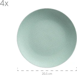 Mäser 931565 Kombiservice Kitchen Time II Für 4 Personen, Porzellan, Grün (1 Set, 16-teilig) -Esstisch Lieferungen Rabatte b45f4573d497f6030c2d84cdb1686d92