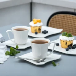 MALACASA, Serie Amparo, 36 Teilig Set Cremeweiß Porzellan Kaffeeservice Dessertteller Kaffeetasse Mit Untertasse 15 MALACASA, Serie Amparo, 36 Teilig Set Cremeweiß Porzellan Kaffeeservice Dessertteller Kaffeetasse Mit Untertasse -Esstisch Lieferungen Rabatte b5c114db8104cb22b6a93bc252fd3031