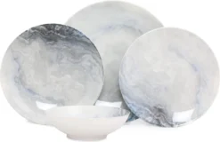 Hermia Concept, Erika,(24 Stücke), Abendessen , Mehrfarbig, 100% Porzellan -Esstisch Lieferungen Rabatte b5cb6645cb4bfd2946828a79440fa815