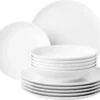 Seltmann Weiden Tafelservice 12-teilig Liberty Weiss -Esstisch Lieferungen Rabatte b6c5bb2b043458987ee1452753e0341d