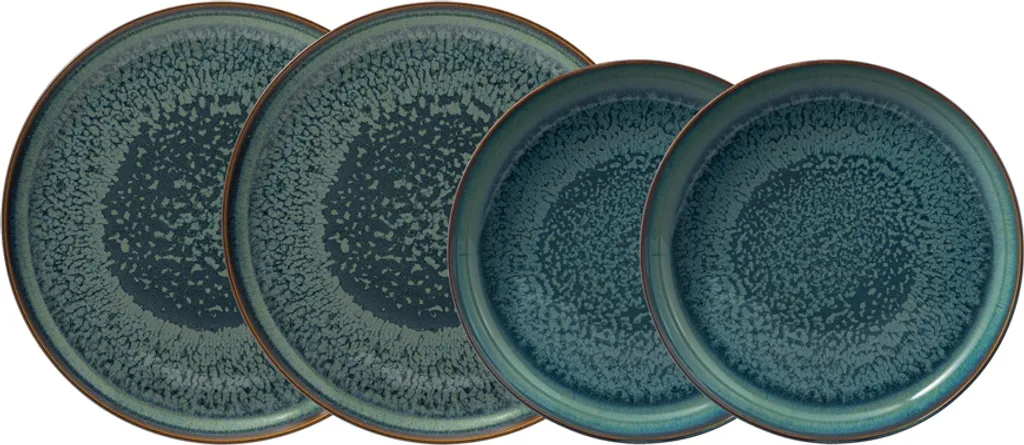 Like. By Villeroy & Boch Tafelset Crafted Breeze Blau,braun 4 Like. By Villeroy & Boch Tafelset Crafted Breeze Blau,braun – Bild 2