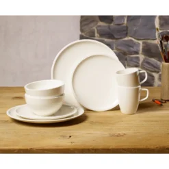 VILLEROY & BOCH Artesano Einsteigerset 8 Tlg. Tellerset Geschirr-Service Kaffeetassen Schalen -Esstisch Lieferungen Rabatte ba623f6b7e16f1e155e3819a5a5d3f79