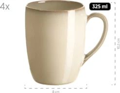 Mäser 931736 Kombiservice Ossia Für 4 Personen, Steinzeug, Grau (1 Set, 16-teilig) -Esstisch Lieferungen Rabatte bae5ba39a2ebb89d684244c1dc7e335c