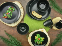 CreaTable 25833 Kombiservice Black Matt Für 4 Personen, Steinzeug, Schwarz (1 Set, 16-teilig) 9 CreaTable 25833 Kombiservice Black Matt Für 4 Personen, Steinzeug, Schwarz (1 Set, 16-teilig) -Esstisch Lieferungen Rabatte bb208ecb69582d205cc25259a9d7e918