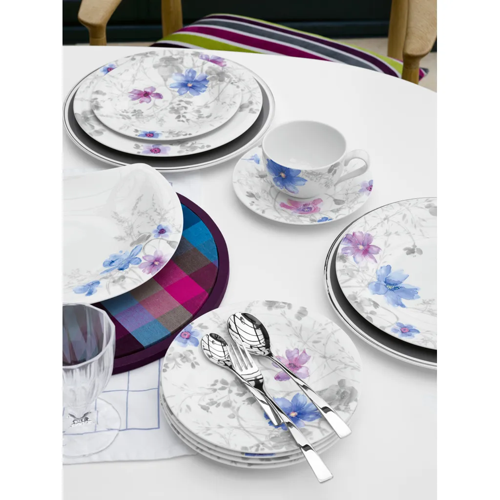 Villeroy & Boch Mariefleur Gris Basic Kaffee Set Für Bis Zu 6 Personen 18 Teilig 3 Villeroy & Boch Mariefleur Gris Basic Kaffee Set Für Bis Zu 6 Personen 18 Teilig