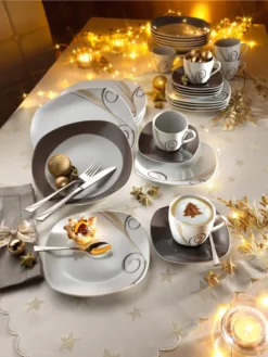 Van Well 18tlg. Kaffeeservice Porzellan Weiß 18 Tlg. -Esstisch Lieferungen Rabatte bdbba0db449787295f88e4b048402986