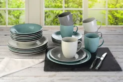 Kombiservice Lea, 24-tlg. WELLCO -Esstisch Lieferungen Rabatte be92cb7d3bc6c604d6dcd10b99cb6c17