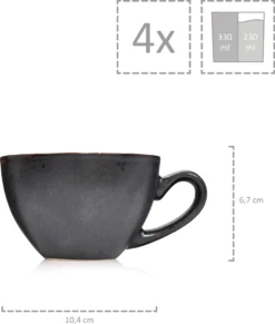 Sänger Kaffeeservice Tombey 12 Teilig -Esstisch Lieferungen Rabatte c52a5833a4df944995201f010fc6aa4a