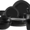 Mäser 931730 Kombiservice Glendale Für 4 Personen, Steinzeug, Schwarz (1 Set, 16-teilig) -Esstisch Lieferungen Rabatte c6546ca47c9b0555e8de378fd363dffd