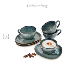 Sänger SÄNGER Kaffeetassen Set Darwin 8 Teilig Für 4 Personen 17 Sänger SÄNGER Kaffeetassen Set Darwin 8 Teilig Für 4 Personen -Esstisch Lieferungen Rabatte c8647d0596f6e629519b1d230214a470