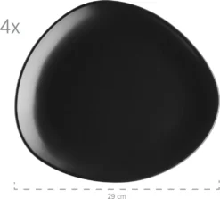 Mäser 931730 Kombiservice Glendale Für 4 Personen, Steinzeug, Schwarz (1 Set, 16-teilig) 12 Mäser 931730 Kombiservice Glendale Für 4 Personen, Steinzeug, Schwarz (1 Set, 16-teilig) -Esstisch Lieferungen Rabatte c97a4de5c89a54fe3490c75f3a0d4de9