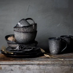 Leonardo Keramikgeschirr-Set Matera 24tlg. Grau, 026060 -Esstisch Lieferungen Rabatte cfd47765582f407db09ca123ac6b995d