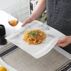 MALACASA, Serie Flora, 32 Tlg. Marmor Porzellan Geschirrset Kombiservice Tafelservice Mit 6 Schalen, 6 Dessertteller, 6 Suppenteller, 6 Speiseteller, 6 Becher Und 2 Rechteckige Servierplatte -Esstisch Lieferungen Rabatte d5d416aa662f184215b8f2ab9c79f477