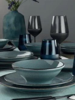 Heritage, Kütahya Porselen,(24 Stücke), Abendessen , Blau, 100% Porzellan -Esstisch Lieferungen Rabatte da3f853041bf406465404a3c6979b8e3