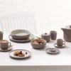 Kaffee- Und Tafelservice 30 Tlg. Jasper Taupe -Esstisch Lieferungen Rabatte dd3f3b25dd7b845f1c6c2127f61bcbe5