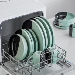 Vancasso Aria Tafelservice Für 8 Personen (32-teilig) Mit Tellern, Schalen Und Tassen, Schwarz Und Türkis -Esstisch Lieferungen Rabatte e18ecc45f0c2b2247543682bbebbf2b2