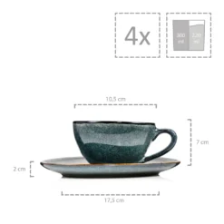 Sänger SÄNGER Kaffeetassen Set Darwin 8 Teilig Für 4 Personen 15 Sänger SÄNGER Kaffeetassen Set Darwin 8 Teilig Für 4 Personen -Esstisch Lieferungen Rabatte e332de2ff4ceaff7d13b84d22525e4e7