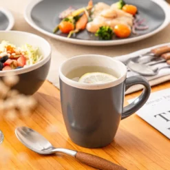 Tafelservice, Vancasso SEESAMI 16-teiliges Kombiservice Aus Steinzeug, Geschirrset Im Modernen Aussehen Für 4 Personen -Esstisch Lieferungen Rabatte e342a5e1d60decd352b65798897b9d32