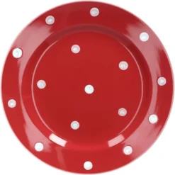 Emily 18tlg Frühstücksset 6 Personen Rot Weiße Punkte Teller Kaffeebecher Schalen Geschirrset -Esstisch Lieferungen Rabatte ed7ccc6a57be818a645f89344f079017