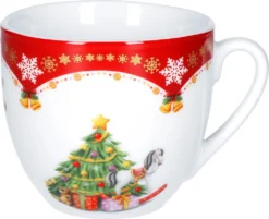 Van Well 18tlg. Kaffeeservice 'Weihnachtszauber' -Esstisch Lieferungen Rabatte f1109262824249ebfc2a6cfe8752e86e