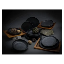 CreaTable 23861 Tafelservice Uno Für 4 Personen, Steinzeug, Schwarz (1 Set, 12-teilig) 12 CreaTable 23861 Tafelservice Uno Für 4 Personen, Steinzeug, Schwarz (1 Set, 12-teilig) -Esstisch Lieferungen Rabatte fa4f735742f9a087df3b4b0005972325