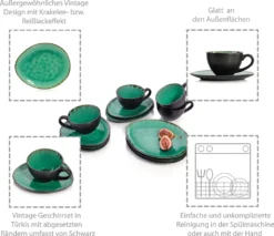 Sänger SÄNGER Kaffeeservice Palm Beach 12 Teilig Für 4 Personen -Esstisch Lieferungen Rabatte fd75b7bf14dfac77cdab53649486a877