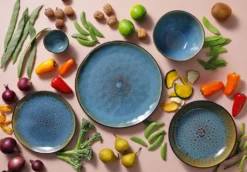 Palmer Geschirrset LOTUS 6 Personen, Modernes Tafelservice 24-teilig, Hochwertiges Kombiservice Aus Steingut, Spülmaschinengeeignet, Ofen- & Mikrowellenfest -Esstisch Lieferungen Rabatte ffbcd0484d649b12d53411f746ad3e85