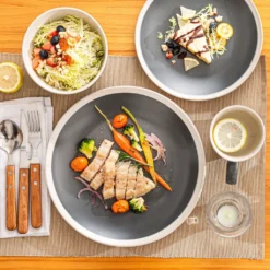 Tafelservice, Vancasso SEESAMI 16-teiliges Kombiservice Aus Steinzeug, Geschirrset Im Modernen Aussehen Für 4 Personen -Esstisch Lieferungen Rabatte ffcffaac0f34f554924523c68dc81713